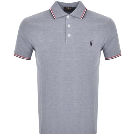Product Image for Ralph Lauren Stretch Mesh Polo T Shirt Navy
