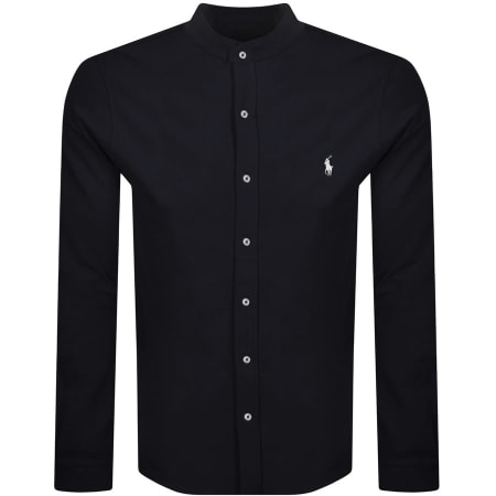 Product Image for Ralph Lauren Grandad Mesh Shirt Navy