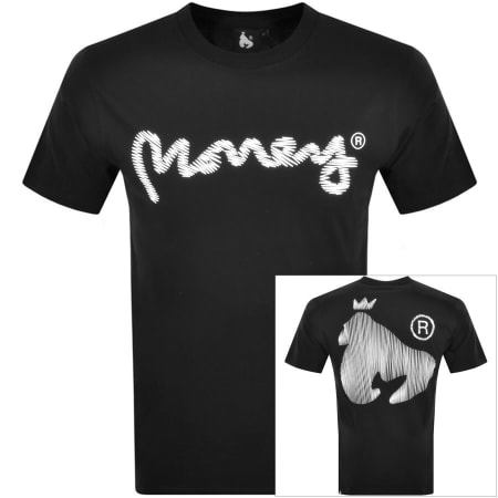 Product Image for Money Sig Zag Logo T Shirt Black