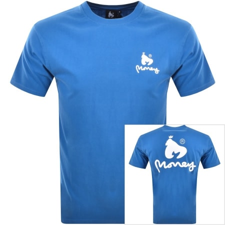 Product Image for Money Combo Ape Money Logo T Shirt Blue