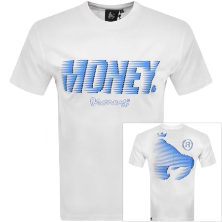 Product Image for Money Zoom Money Logo T Shirt White