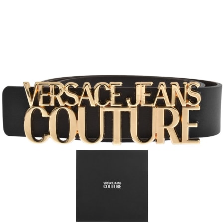 Product Image for Versace Jeans Couture Logo Belt Black