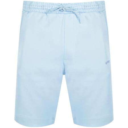 Product Image for BOSS Headlo Curved Jersey Shorts Blue