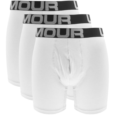 Product Image for Under Armour Boxerjock 3 Pack Boxer Shorts White