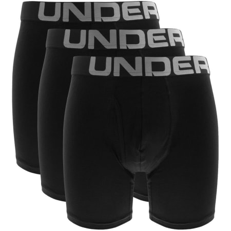 Product Image for Under Armour Boxerjock 3 Pack Boxer Shorts Black