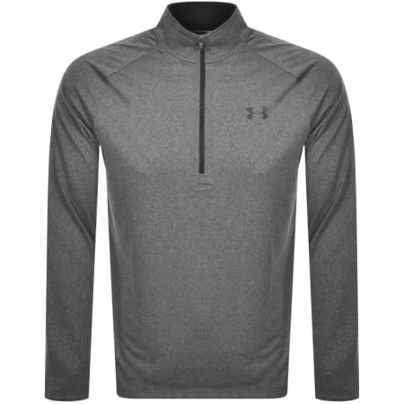 Product Image for Under Armour Half Zip Tech Sweatshirt Grey