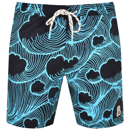 Product Image for Psycho Bunny Logo Swim Shorts Blue