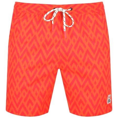 Product Image for Psycho Bunny Logo Swim Shorts Orange