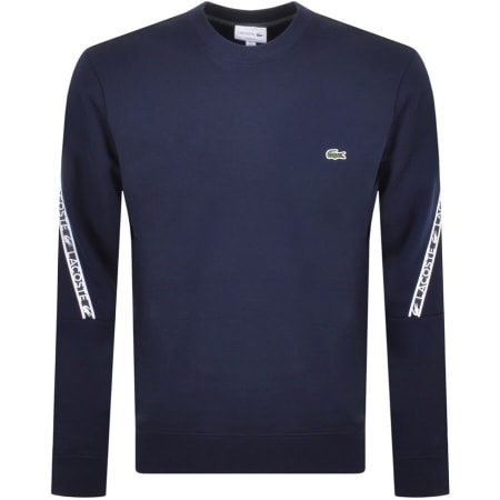 Product Image for Lacoste Crew Neck Sweatshirt Navy