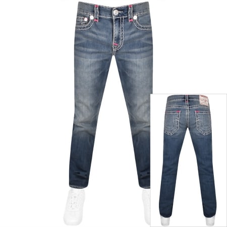 Product Image for True Religion Rocco Super T Jeans Mid Wash Blue
