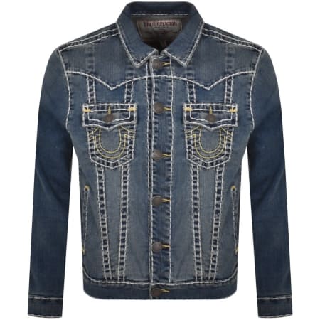 Product Image for True Religion Jimmy Super T Denim Jacket Blue