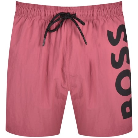 Product Image for BOSS Octopus Swim Shorts Burgundy