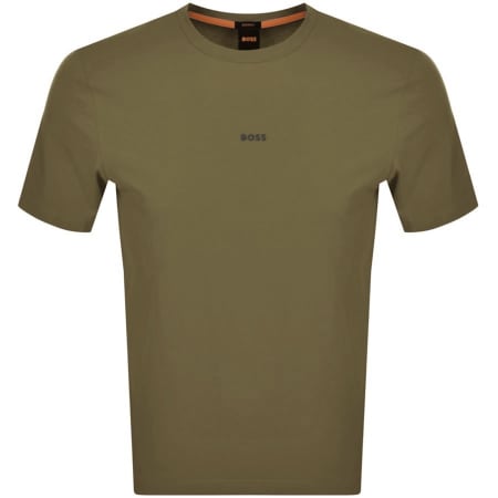 Product Image for BOSS TChup Logo T Shirt Khaki