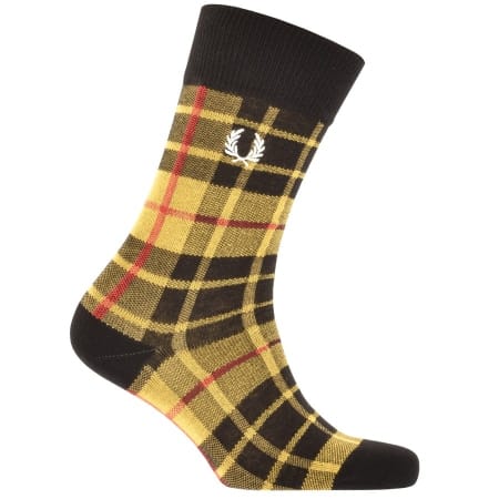 Product Image for Fred Perry Macleod Tartan Socks Yellow