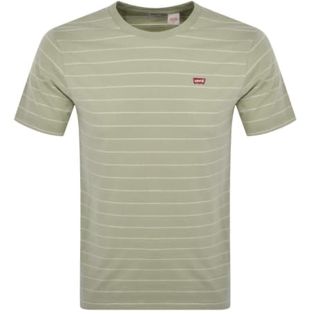 Product Image for Levis Original Crew Neck Logo T Shirt Green
