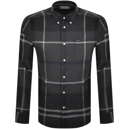Product Image for Barbour Dunoon Check Long Sleeved Shirt Grey