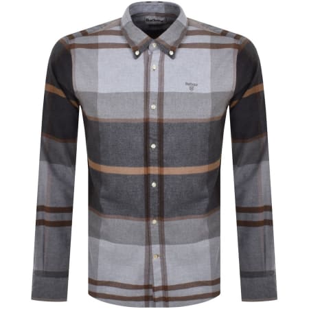 Product Image for Barbour Dunoon Icelock Long Sleeved Shirt Grey