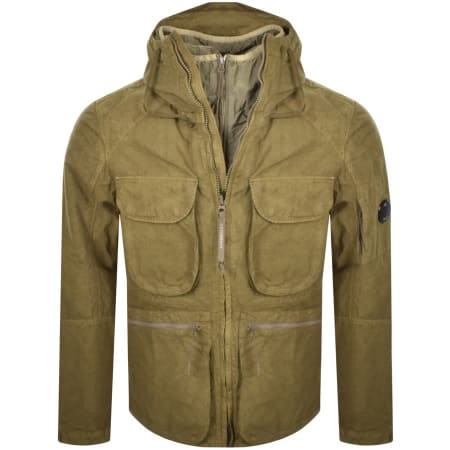 Product Image for CP Company Hooded Field Jacket Khaki