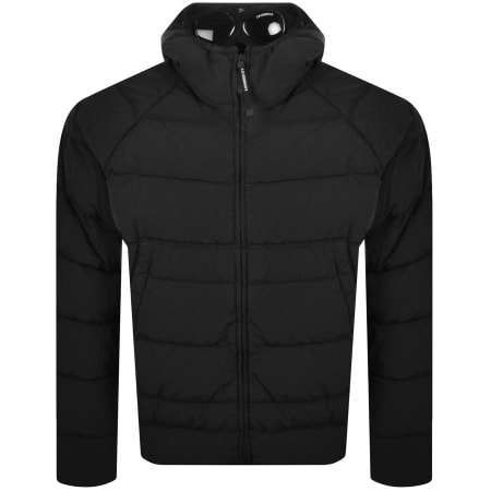 Product Image for CP Company Eco Hooded Goggle Jacket Black