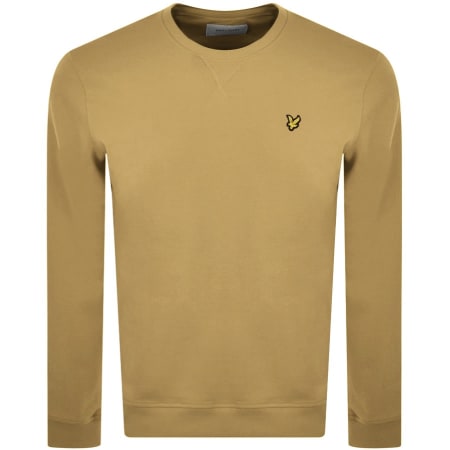 Product Image for Lyle And Scott Crew Neck Sweatshirt Brown