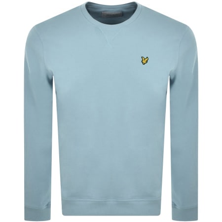 Product Image for Lyle And Scott Crew Neck Sweatshirt Blue