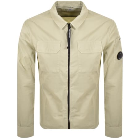 Product Image for CP Company Gabardine Overshirt Jacket Beige