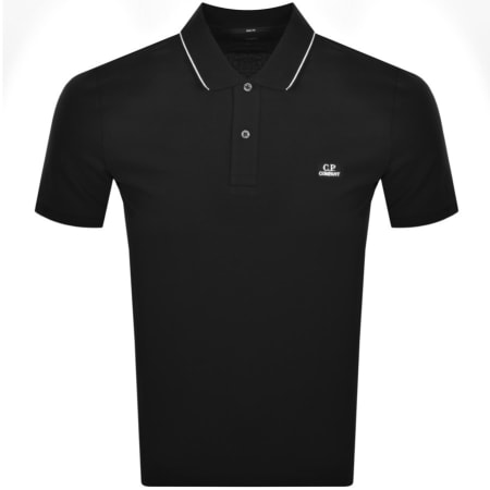 Product Image for CP Company Logo Polo T Shirt Black
