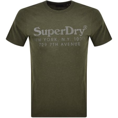 Product Image for Superdry Vintage Venue Tonal T Shirt Khaki