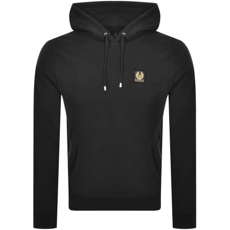 Product Image for Belstaff Logo Pullover Hoodie Black