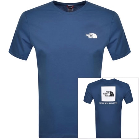 Product Image for The North Face Red Box T Shirt Blue