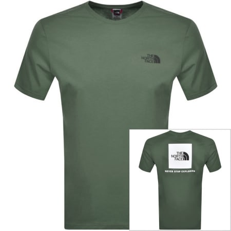 Product Image for The North Face Red Box T Shirt Green