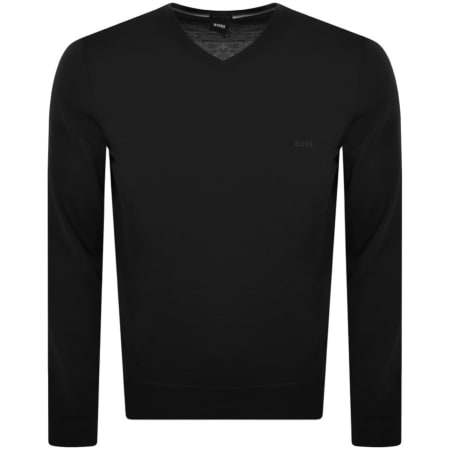 Product Image for BOSS Barram Knit Jumper Black
