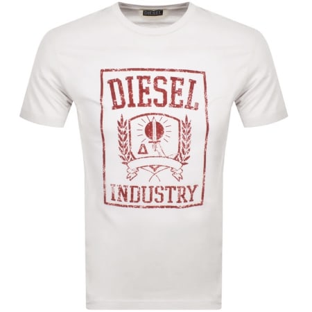 Product Image for Diesel T Diegor Logo T Shirt White