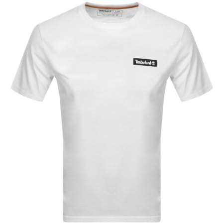 Product Image for Timberland Badge Logo T Shirt White