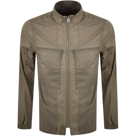 Product Image for G Star Raw Fabric Mix Overshirt Khaki