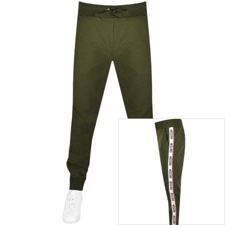 Product Image for Moschino Logo Jogging Bottoms Khaki