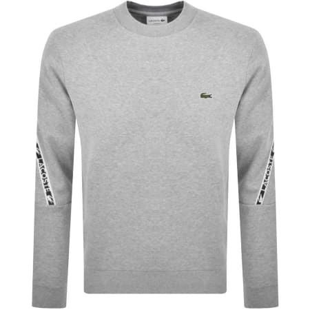 Product Image for Lacoste Crew Neck Sweatshirt Grey