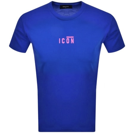 Product Image for DSQUARED2 Short Sleeved T Shirt Blue