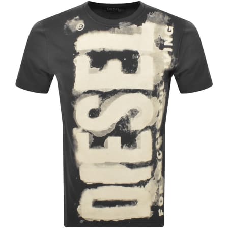 Product Image for Diesel T Just E16 Logo T Shirt Black