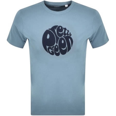 Product Image for Pretty Green Gillespie T Shirt Blue
