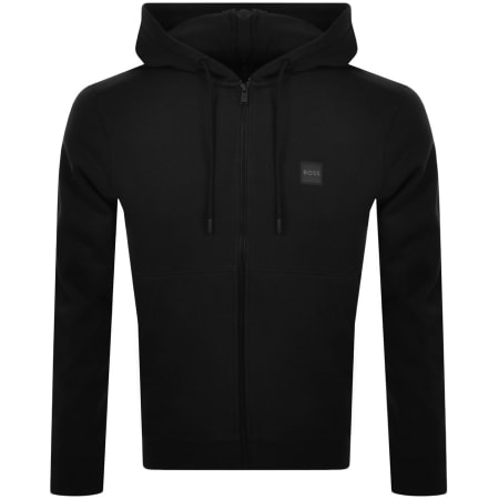 Product Image for BOSS Zetalky Full Zip Hoodie Black