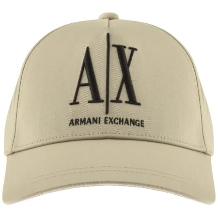 Product Image for Armani Exchange logo Baseball Cap Beige