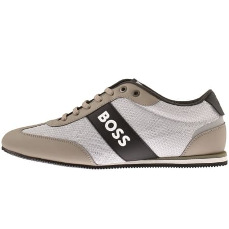 Product Image for BOSS Rusham Lowp Trainers Beige