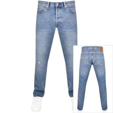 Product Image for Levis 501 Original Fit Jeans Light Wash Blue