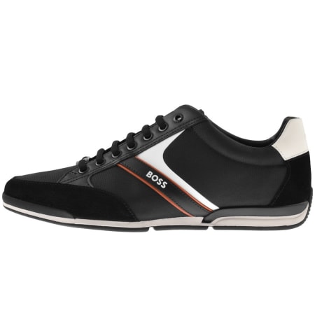 Product Image for BOSS Saturn Lowp Trainers Black