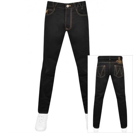 Product Image for Vivienne Westwood Tapered Jeans Black