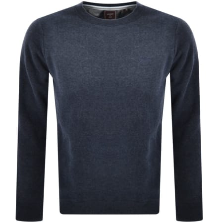 Product Image for Superdry Crew Neck Logo Sweatshirt Navy