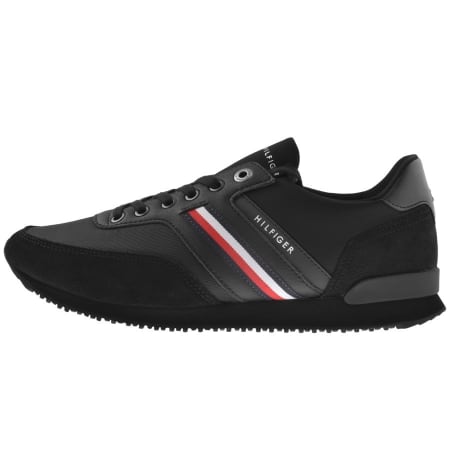 Product Image for Tommy Hilfiger Runner Mix Trainers Black