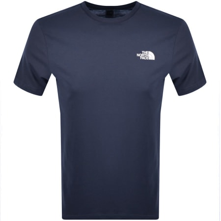 Product Image for The North Face Simple Dome T Shirt Navy