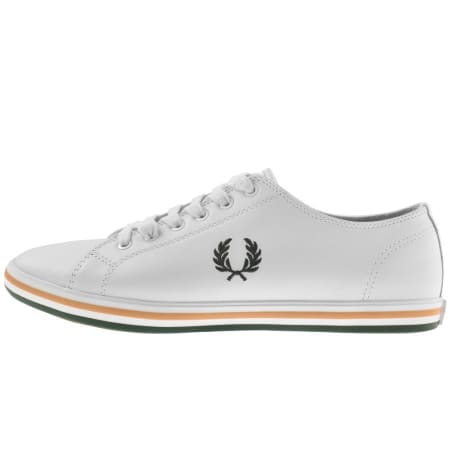 Product Image for Fred Perry Kingston Leather Trainers White